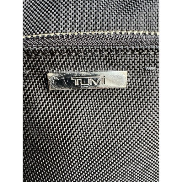 Tumi Unisex Travel Backpack Nylon Leather Black main image 12